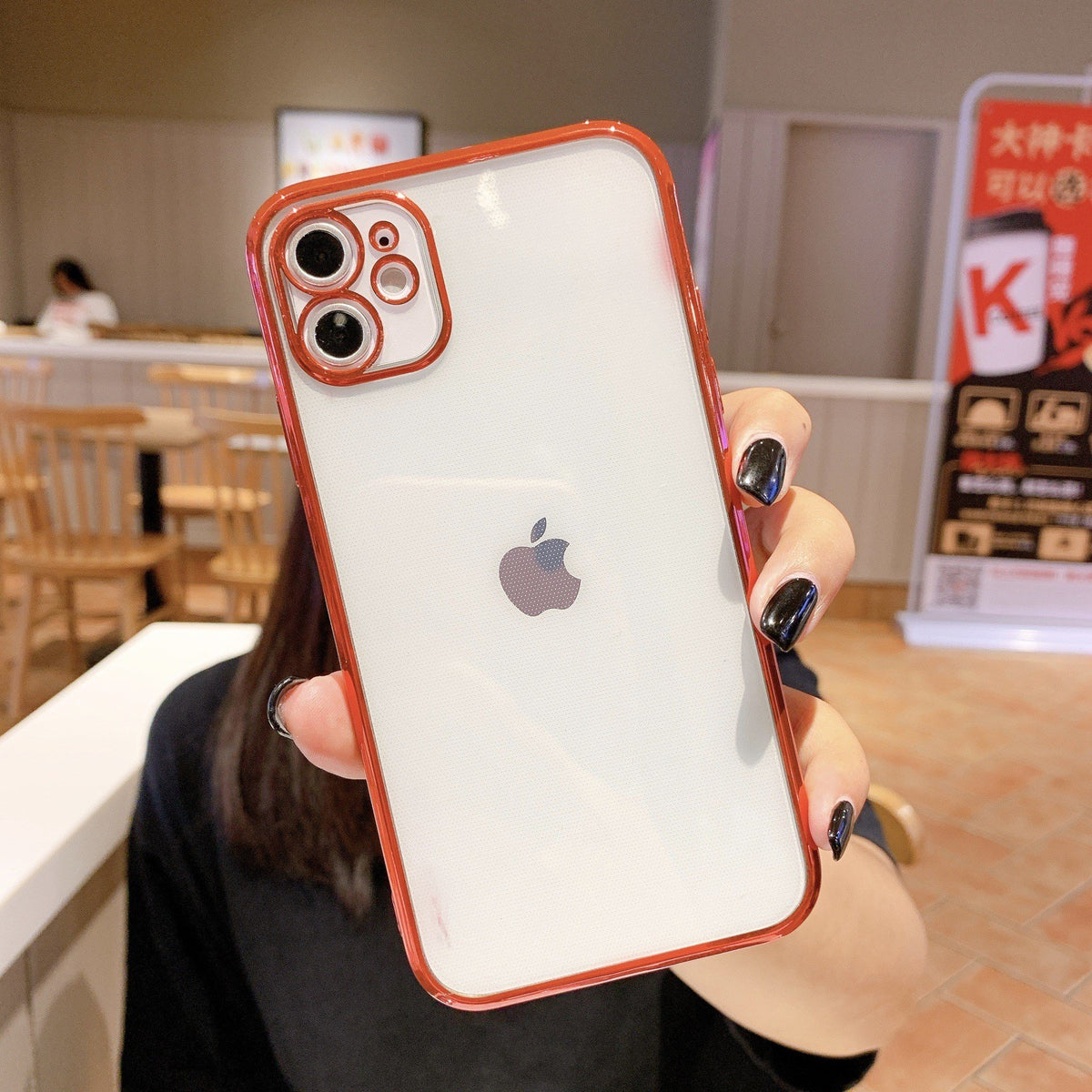 Right Angle Plating Mobile Phone Case
