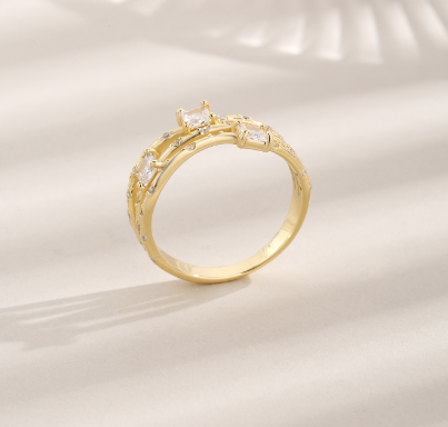 S925 Silver Simple Zircon Ring - New Design