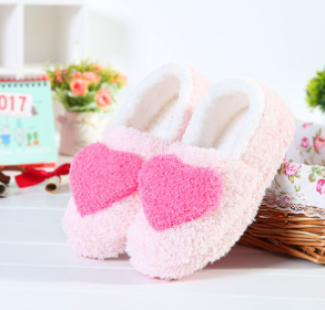 Warm Indoor Slippers and Cozy Bag for Girls
