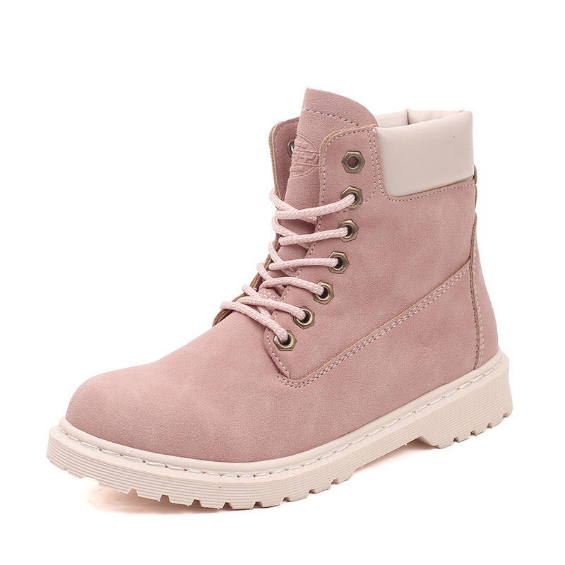 European American Fashion Women's Casual Flat Boots