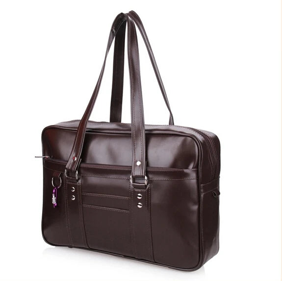 Anime K-ON Hot Japan/Japanese School Student Uniform Bag PU Leather Large Capacity Cosplay 3 Colors