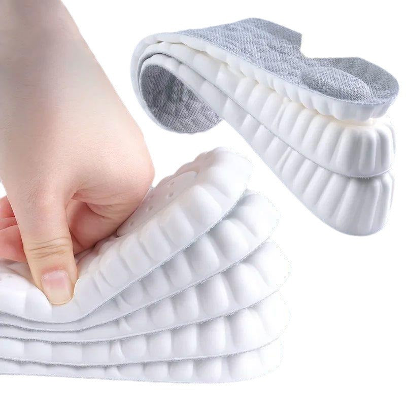 Footprint Youpin Cloud Increased Insole for Men and Women Arch Correction Breathable Sweat-Absorbing Cloth Long-Standing Anti-Tired Martin Boots