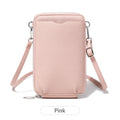 2024 New Mini Litchi Pattern Mobile Phone Bag Wallet Fashionable Women's Multifunctional Crossbody Small Bag Simple Shoulder Bag