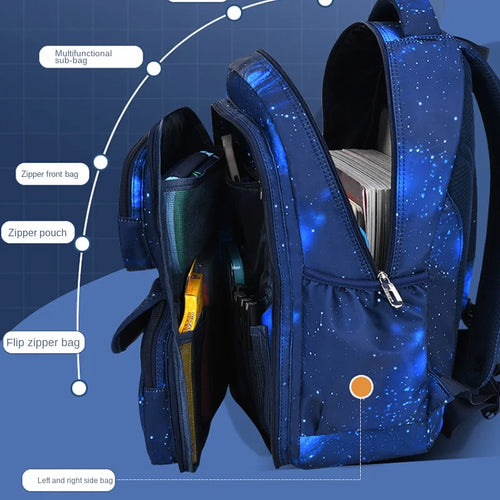2025 New Waterproof Children School Bags For Boys Orthopedic Primary School Backpack Kids Schoolbag Book Bag Mochila Infantil
