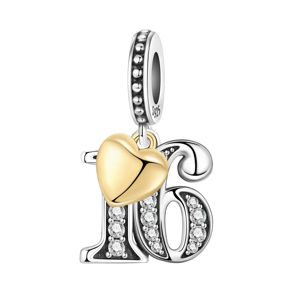 Original 925 Sterling Silver CZ Zircon Butterfly A-Z 26 Letter Charms Alphabet Beads Pendant Fit Bracelet Necklace DIY Jewelry