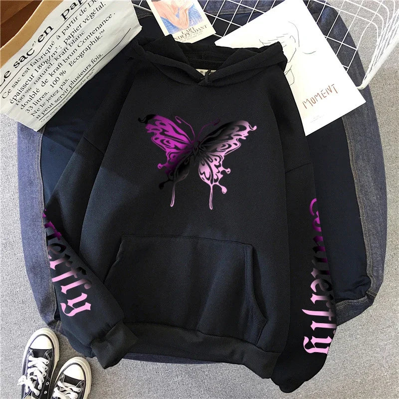 Women's Sweatshirt Printed Y2K Outdoor Comfort Hoodies