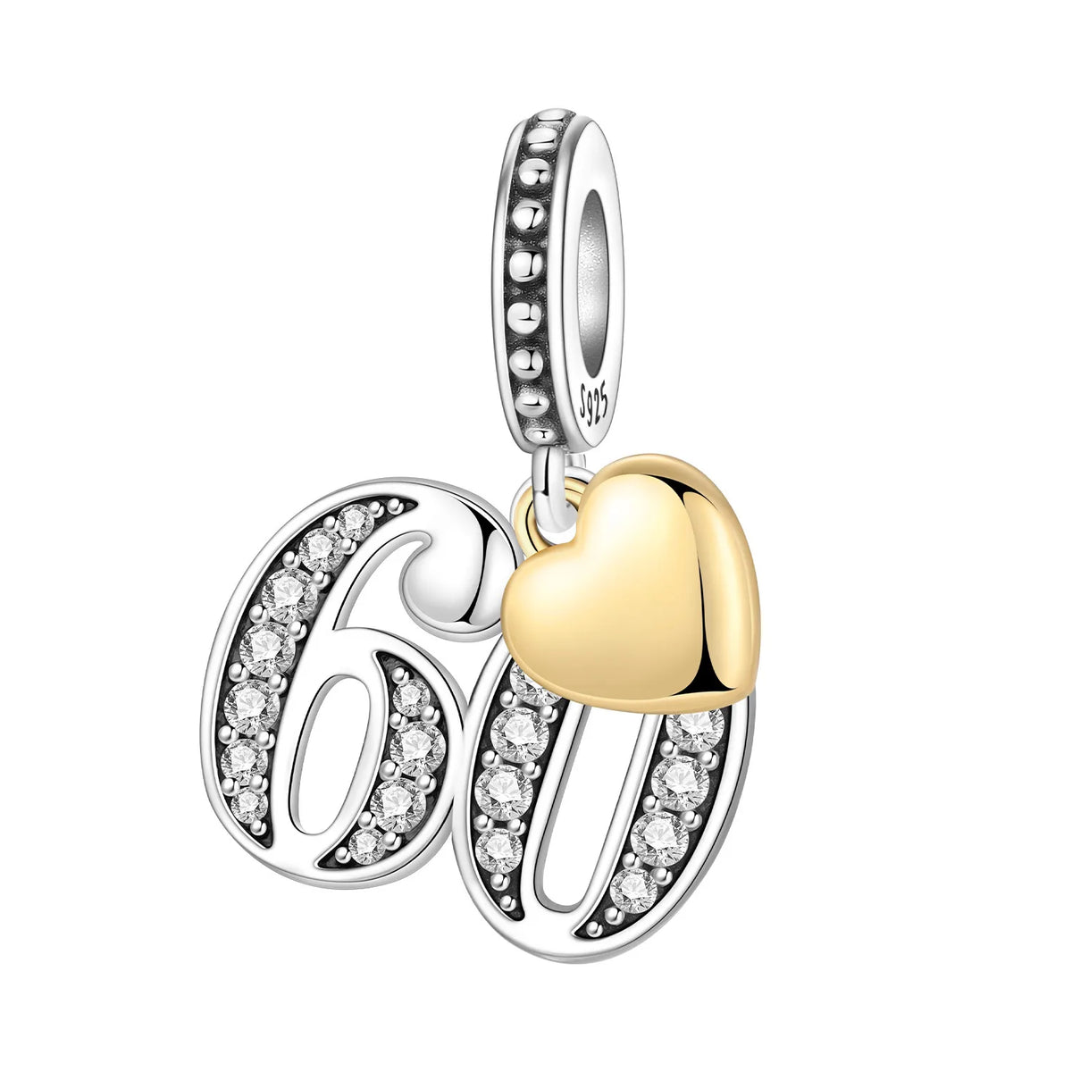 Original 925 Sterling Silver CZ Zircon Butterfly A-Z 26 Letter Charms Alphabet Beads Pendant Fit Bracelet Necklace DIY Jewelry