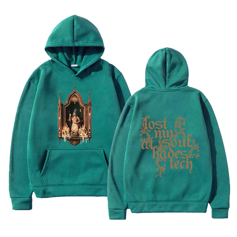 Heads Melanie Martinez Hoodies Album Graphic Printing Merch Sweatshirts Long Sleeve Loose Fleece Hooded Pullovers Female Clothes