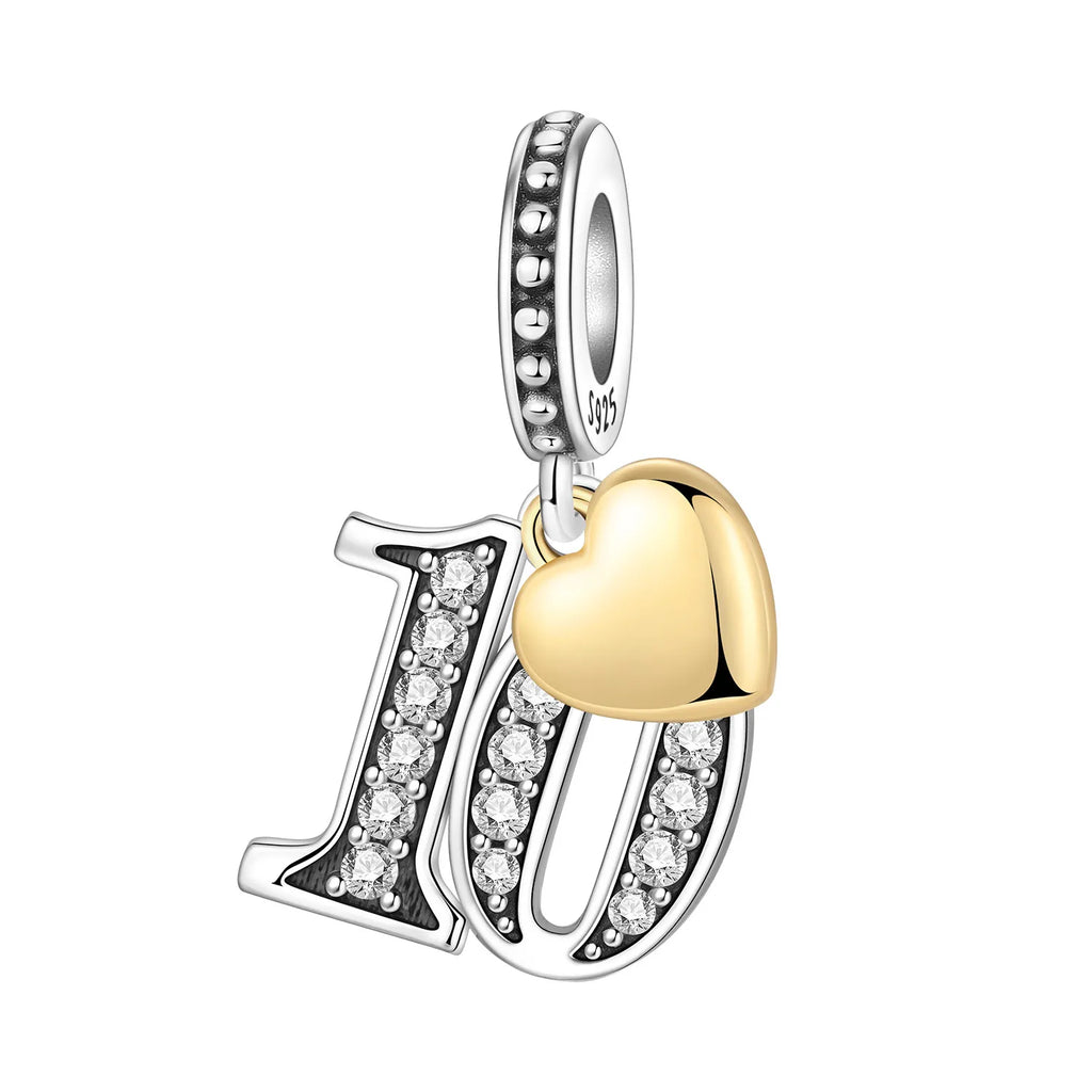 Original 925 Sterling Silver CZ Zircon Butterfly A-Z 26 Letter Charms Alphabet Beads Pendant Fit Bracelet Necklace DIY Jewelry