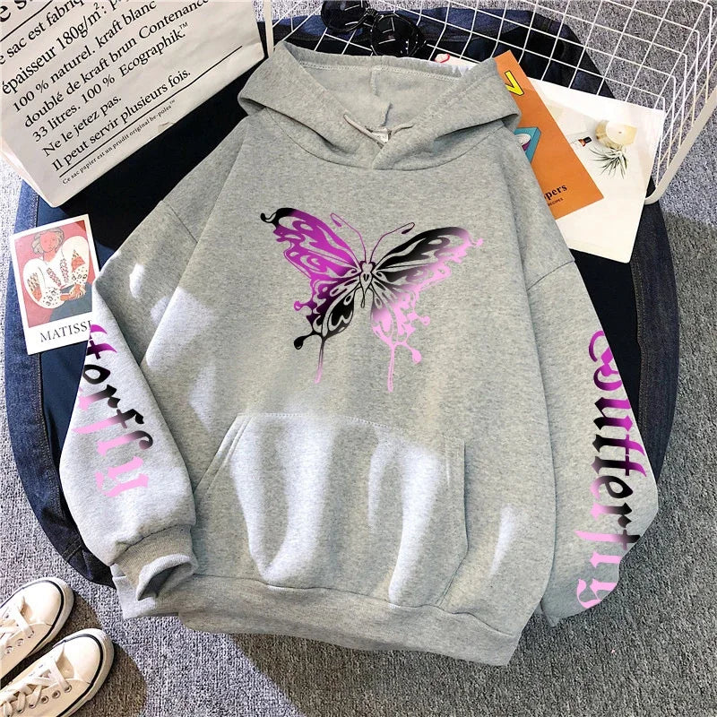 Women's Sweatshirt Printed Y2K Outdoor Comfort Hoodies