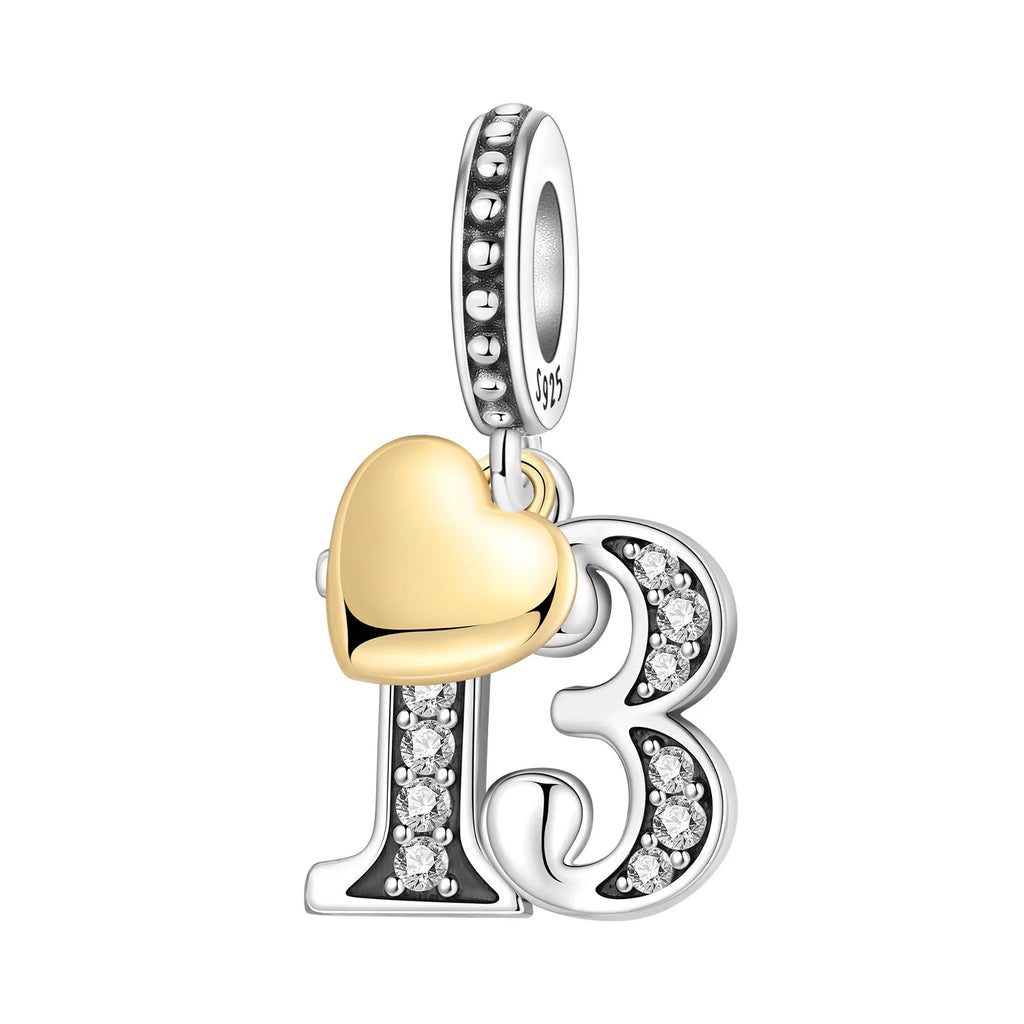 Original 925 Sterling Silver CZ Zircon Butterfly A-Z 26 Letter Charms Alphabet Beads Pendant Fit Bracelet Necklace DIY Jewelry