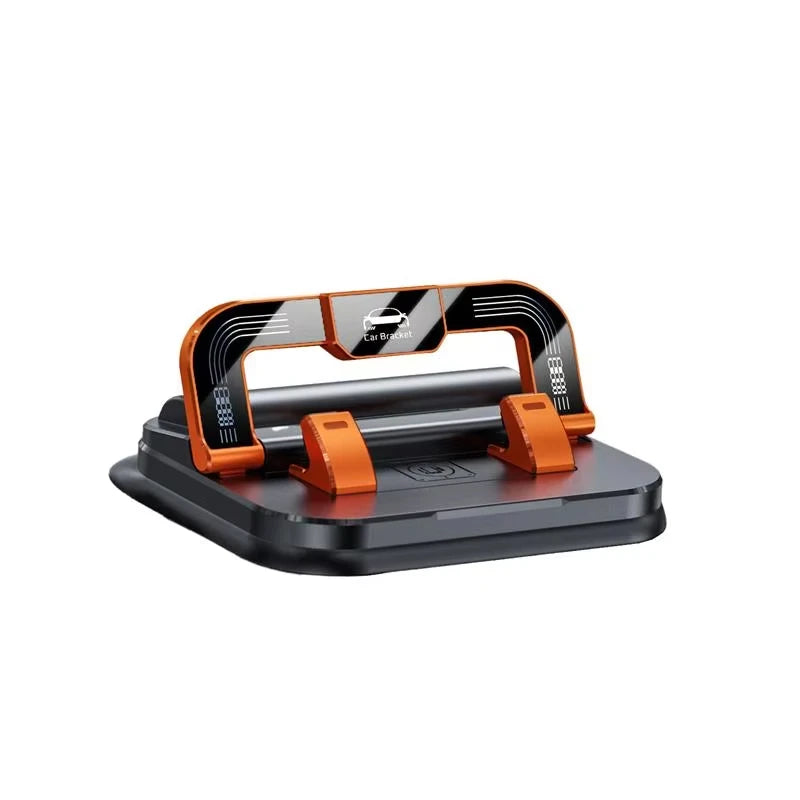 360° Rotatable Universal Car Phone Holder with Number Plate Dashboard Mount Easy Install Vehicle Mobile Phone Holder