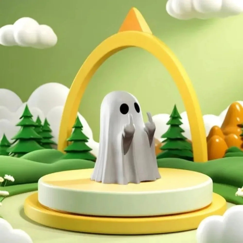 Spooky ghost Resin statue
