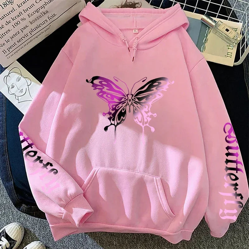 Women's Sweatshirt Printed Y2K Outdoor Comfort Hoodies