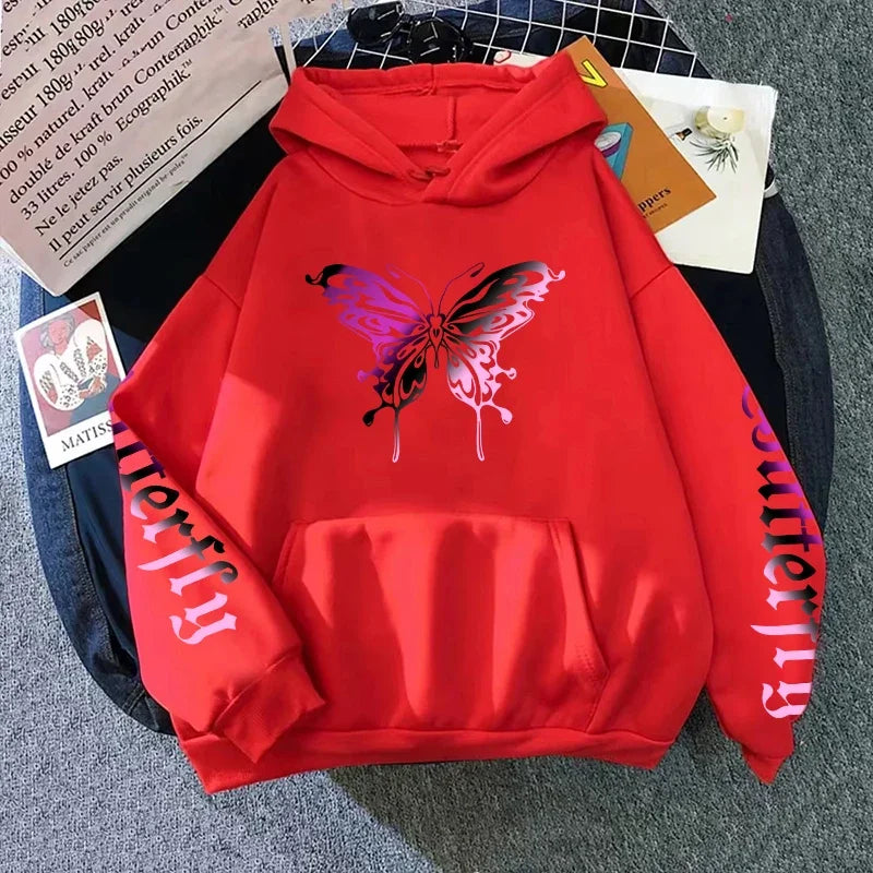 Women's Sweatshirt Printed Y2K Outdoor Comfort Hoodies