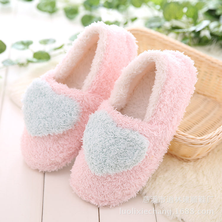 Warm Indoor Slippers and Cozy Bag for Girls